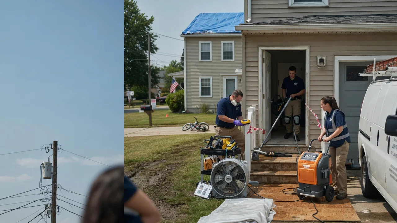 Water Damage Repair in Harmon, IL near me